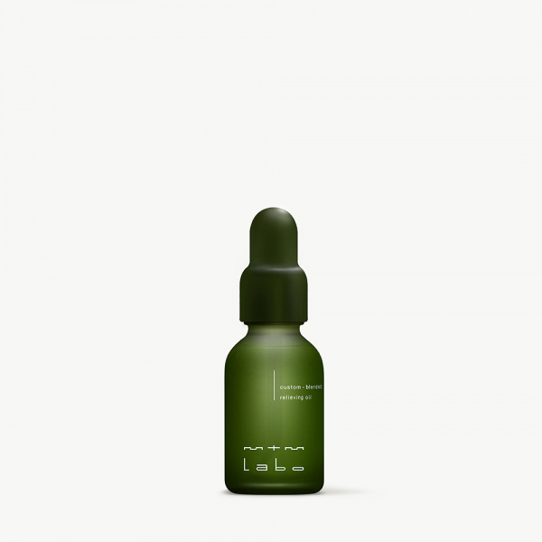 custom-blended relieving oil